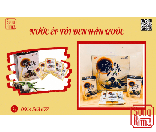 Nước Ép Tỏi Đen Hàn Quốc
