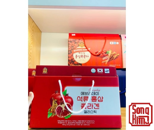 Thạch COLLAGEN lựu hồng sâm