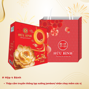 Hộp 4 chiếc Thập cẩm truyền thống lạp xưởng
