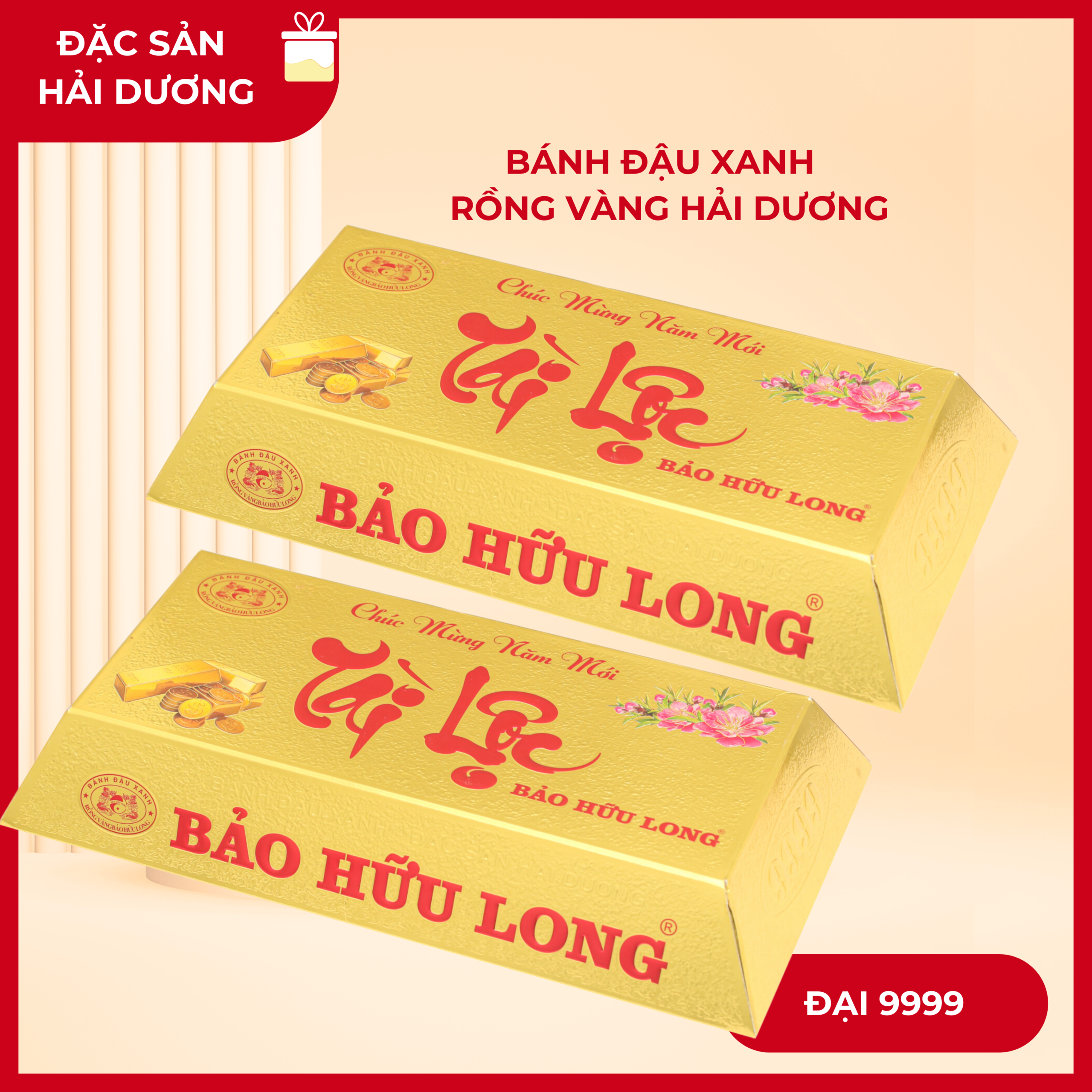 9.2. Thỏi Vàng 9999 Bảo Hữu Long Đại