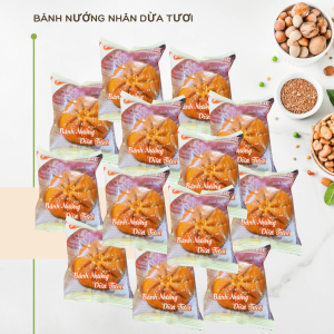 Bánh Trung thu mini nhân dừa tươi 42g/ chiếc ( bịch 10 chiếc)