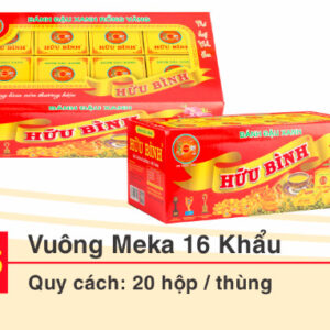 Bánh Đậu Xanh Hữu Bình Meka 16 Khẩu #8935046503241